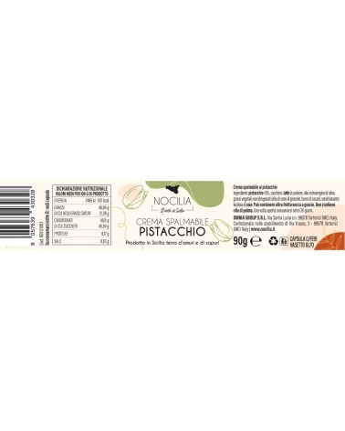 Creme para barrar Pistáchio | Frasco 90g