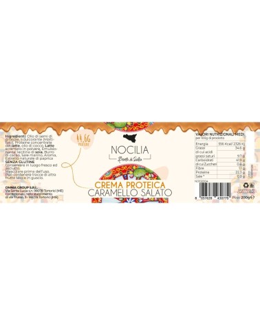 Crema Proteica Caramello salato | 200g