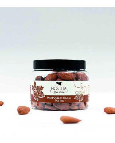 Roasted Sicilian Almonds | Jar 100g