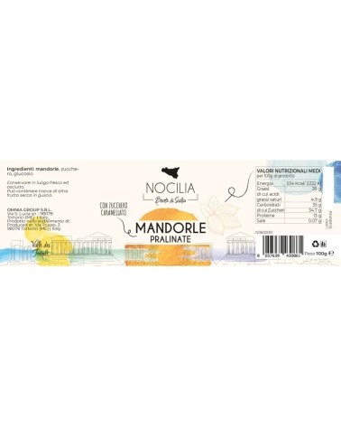 Snack & Go | Mandorle Pralinate _ SnackBox riutilizzabile 100g