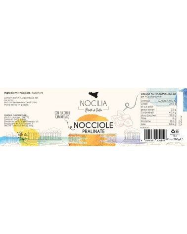 SNACK & GO | NOCCIOLE PRALINATE _ SNACKBOX RIUTILIZZABILE 100G