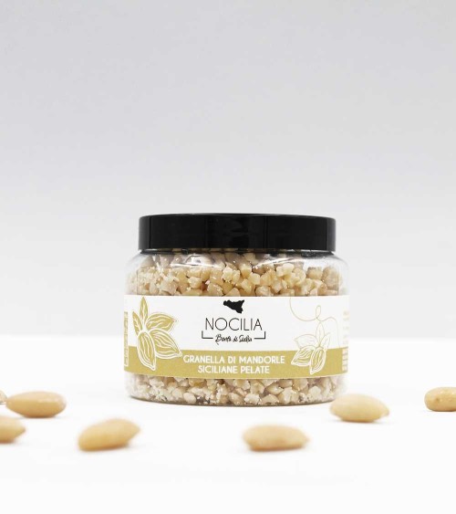 Sicilian Peeled Almonds | Jar 100g