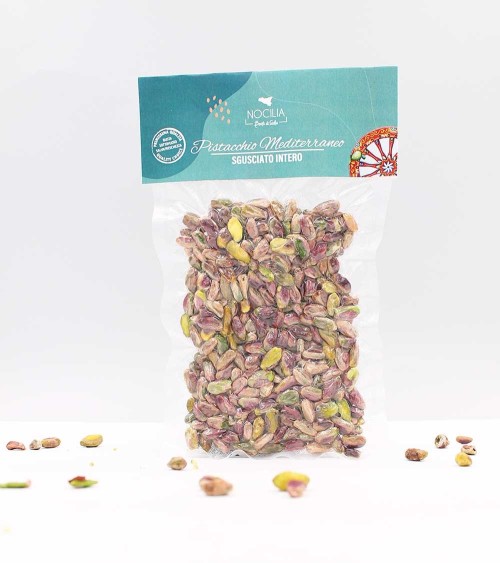 Gedopte Mediterrane Pistachenoten in vacuümverpakte zak 150g