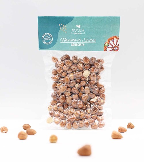 Sicilian Shelled Hazelnuts | Vacuum-packed bag 150g